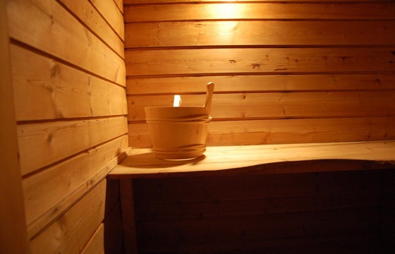 Location La Plagne : Sauna intérieur