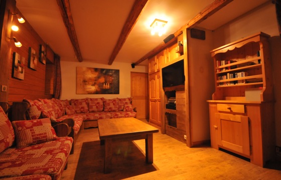 Location La Plagne : Salon multimédia