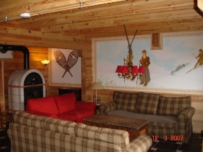 Location La Plagne : Le salon