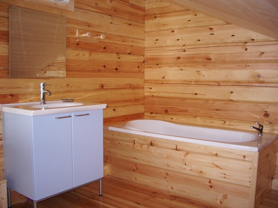 Location La Plagne : Une salle de bain