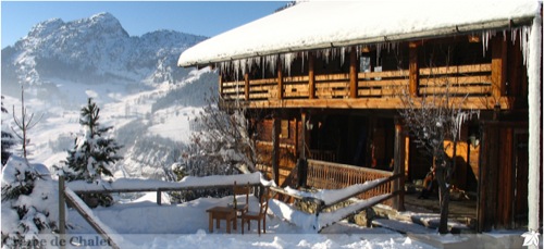 Location Le Grand Bornand : ski chalet
