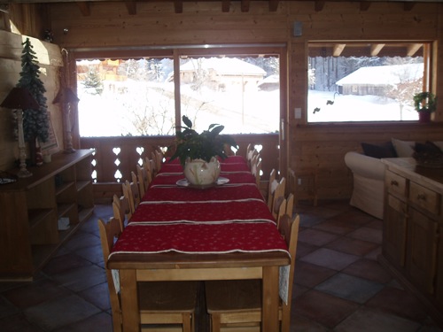 Location Morzine : le coin repas