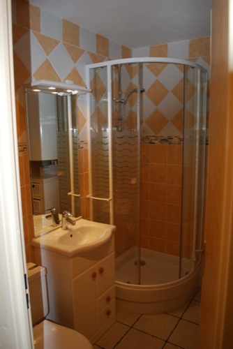 Location Les Ménuires : Douche et toilette