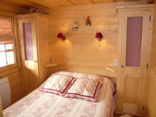 Location Les Saisies : chambre