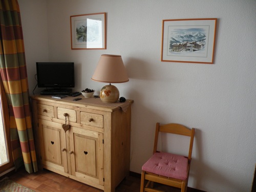Location Valfr�jus : Meuble style montagne avec TV + Lecteur DVD