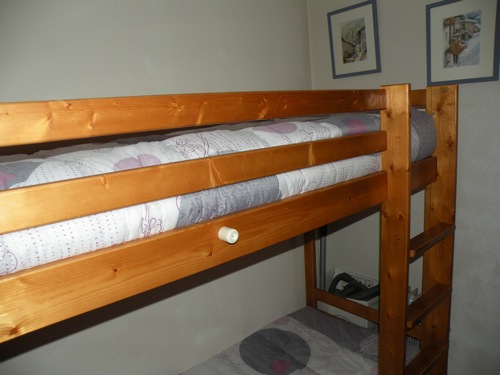 Location Valfr�jus : lits superpos�s