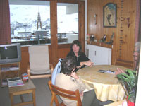Location Les Ménuires : le salon
