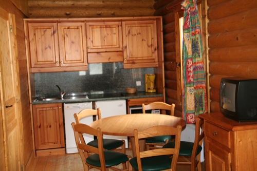 Location Pralognan la Vanoise : Séjour Cuisine