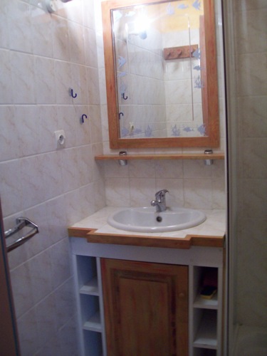 Location Les 2 Alpes : salle d'eau