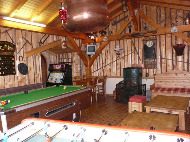 Location Chatel : la salle de jeux