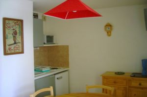 Location Les Ménuires : Kitchenette