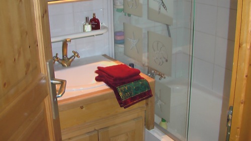 Location Meribel : Salle de bain