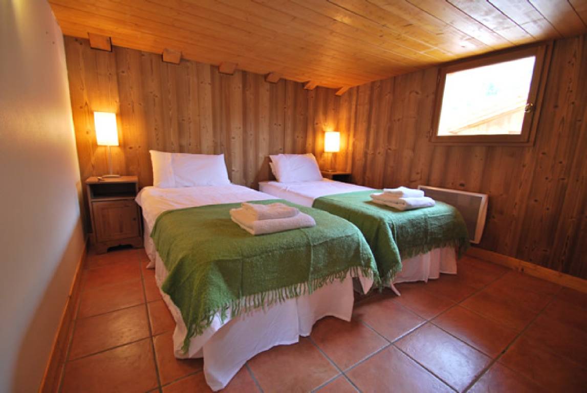 Location Les Ménuires : chambre
