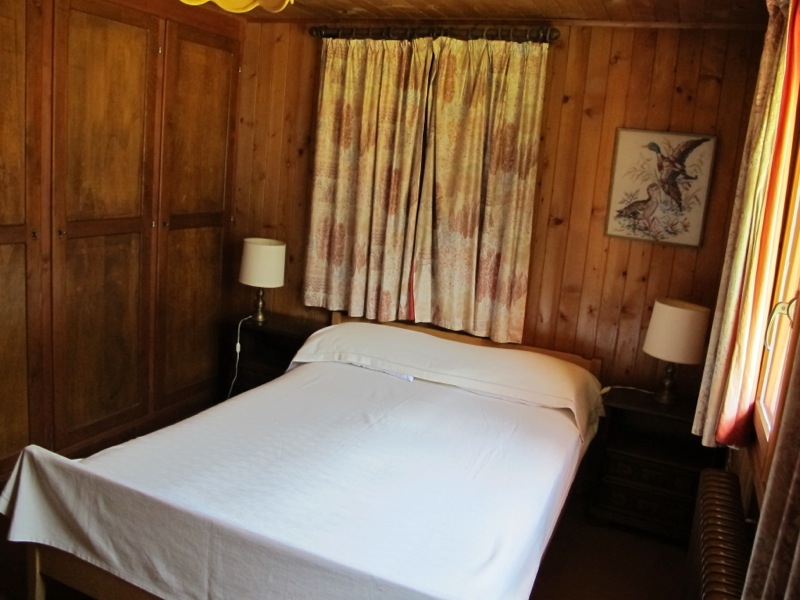 Location Champéry : chambre parents