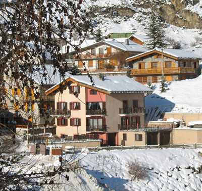 Location Val Cenis : Le chalet en hiver