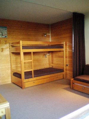 Location Meribel : Chambre, avant rénovation