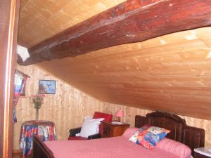 Location Les Saisies : chambre du maitre
