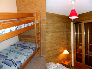 Location La Giettaz : Coin Montagne-Chambre