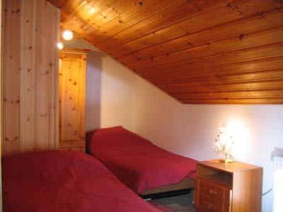 Location Champéry : Chambre