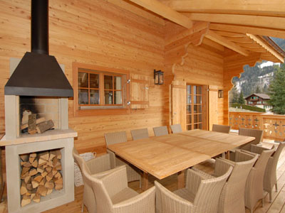 Location Champéry : Terrace