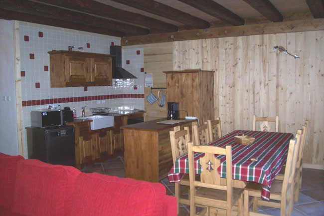 Location Pralognan la Vanoise : cuisine