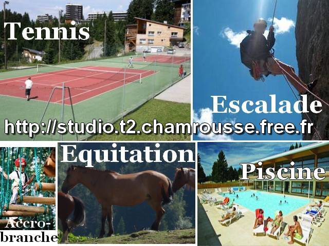 Location Chamrousse : Les activit�s l'�t�