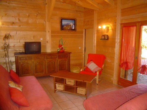 Location Morzine : SAlon TV