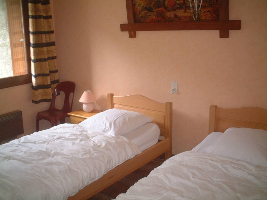 Location Les Ménuires : Chambre