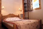 Location Pralognan la Vanoise : chambre