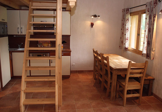 Location Pralognan la Vanoise : cuisine repas