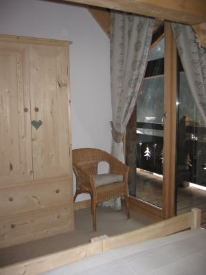 Location Les Contamines-Montjoie : chambre
